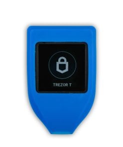 Case de Silicone Trezor - Blue- Trezor T