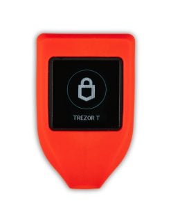Case de Silicone Trezor - Red- Trezor T