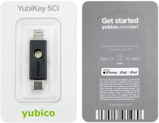 YubiKey 5 Ci (iPhone/iPad/iPod) – Pronta Entrega - Imagem 3