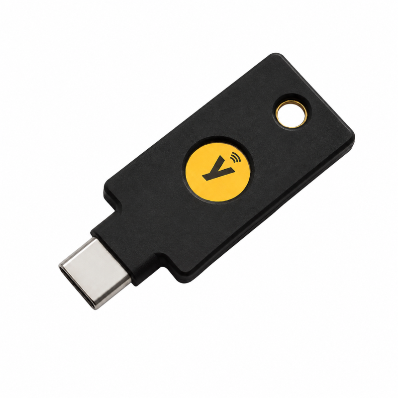 YubiKey NFC (Security Key) USB-C - Pronta Entrega - KriptoBR - Revenda ...
