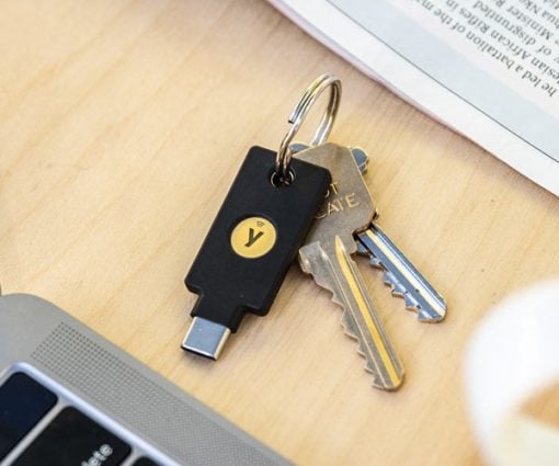 YubiKey NFC (Security Key) USB-C - Imagem 6