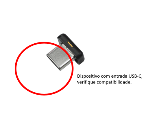 YubiKey 5C NANO 2FA FIDO/FIDO2 - Imagem 2