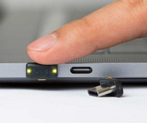 YubiKey 5C NANO 2FA FIDO/FIDO2 - Imagem 4
