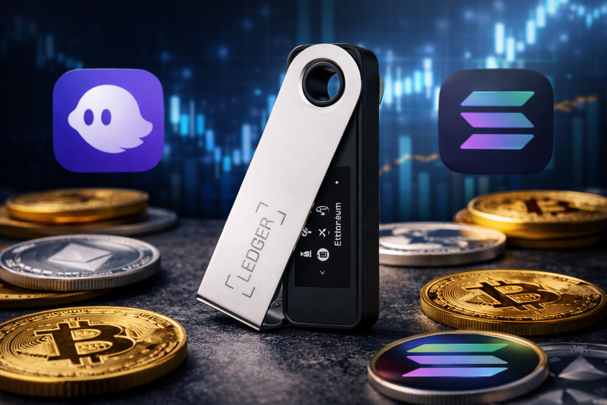 Configurar e usar a Phantom para acessar sua conta Ledger Solana (SOL ...