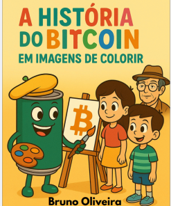 Ebook - A Historia do Bitcoin em Imagens de Colorir