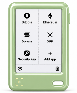Ledger Nano™ Gen5 (Grátis Recovery Key) - Matcha Green