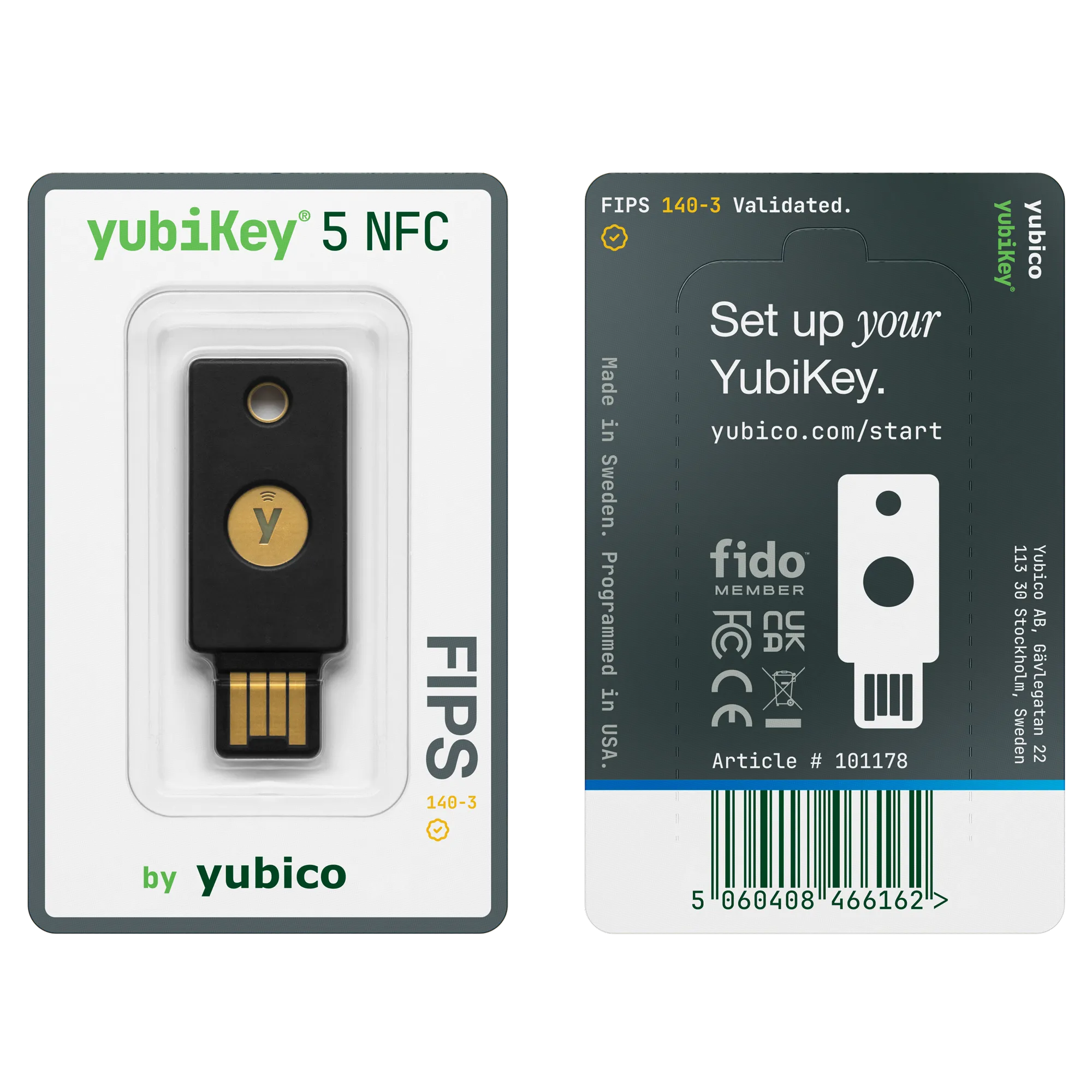 YubiKey 5 NFC FIPS (140-3)