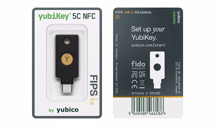 YubiKey 5C NFC FIPS (140-2)