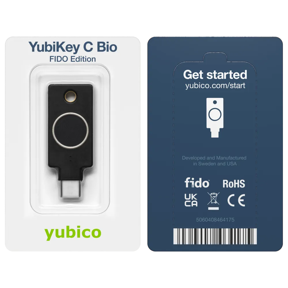 YubiKey C Bio - FIDO Edition