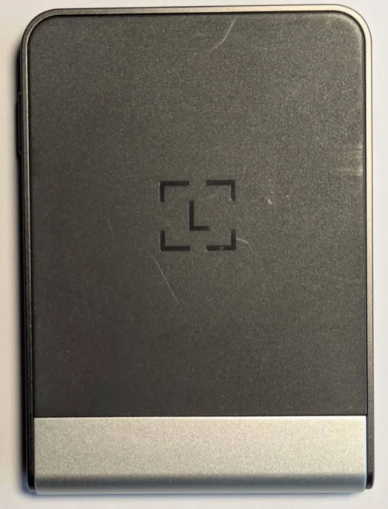 Ledger Flex original, vista traseira